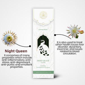 Nightqueen (Raat Rani) Incense Stick - LUXURIATE