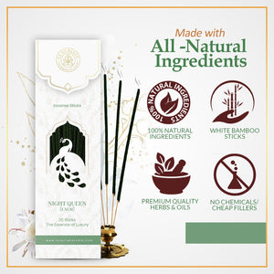 Nightqueen (Raat Rani) Incense Stick - LUXURIATE