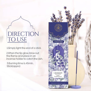 Lavender Incense Stick - LUXURIATE