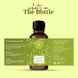 Green Tea Aroma Oil - LUXURIATE