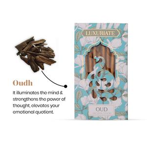 Oudh Bambooless Incense Stick - LUXURIATE