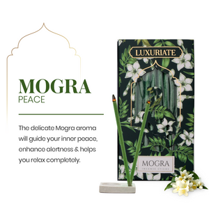 Mogra Bambooless Incense Stick - LUXURIATE