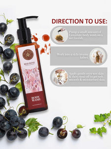 Red Wine Body Wash - LUXURIATE