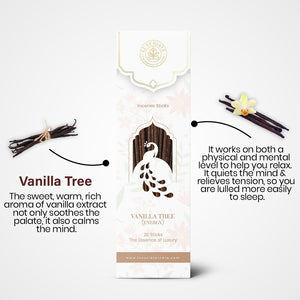 Vanilla Tree Incense Stick - LUXURIATE