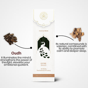 Oudh Incense Stick - LUXURIATE