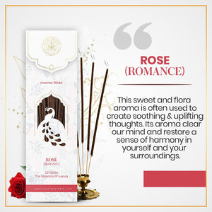 Rose Incense Stick - LUXURIATE