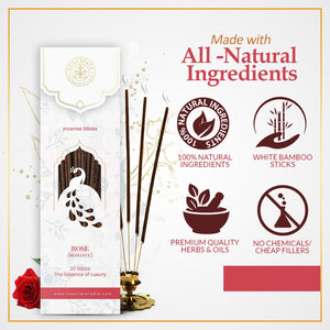 Rose Incense Stick - LUXURIATE