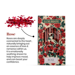 Rose Bambooless Incense Stick - LUXURIATE