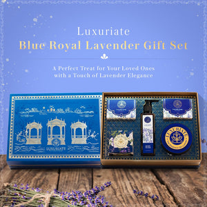 Lavender Skin & Bath Gift Set Box 5PC