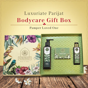 LUXURIATE Parijat Body Care Gift Set Box 3PC