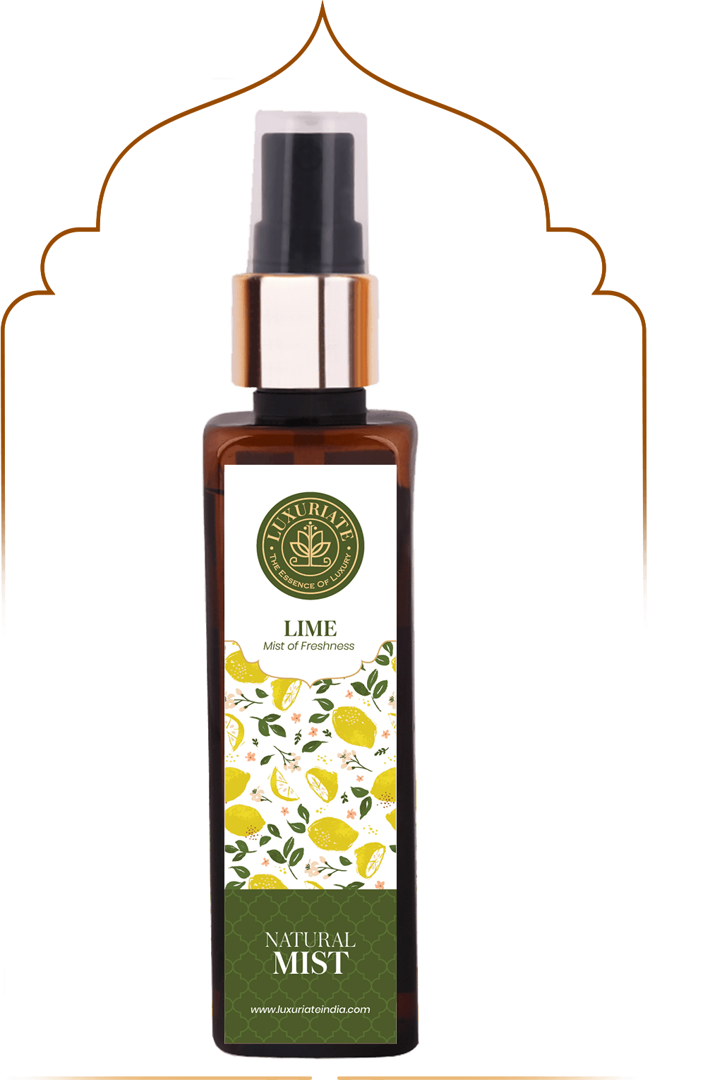 Lime Natural Face Mist - LUXURIATE