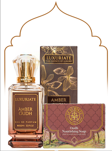 Oudh Luxury Combo (Pack of 2) Soap, Perfume - LUXURIATE