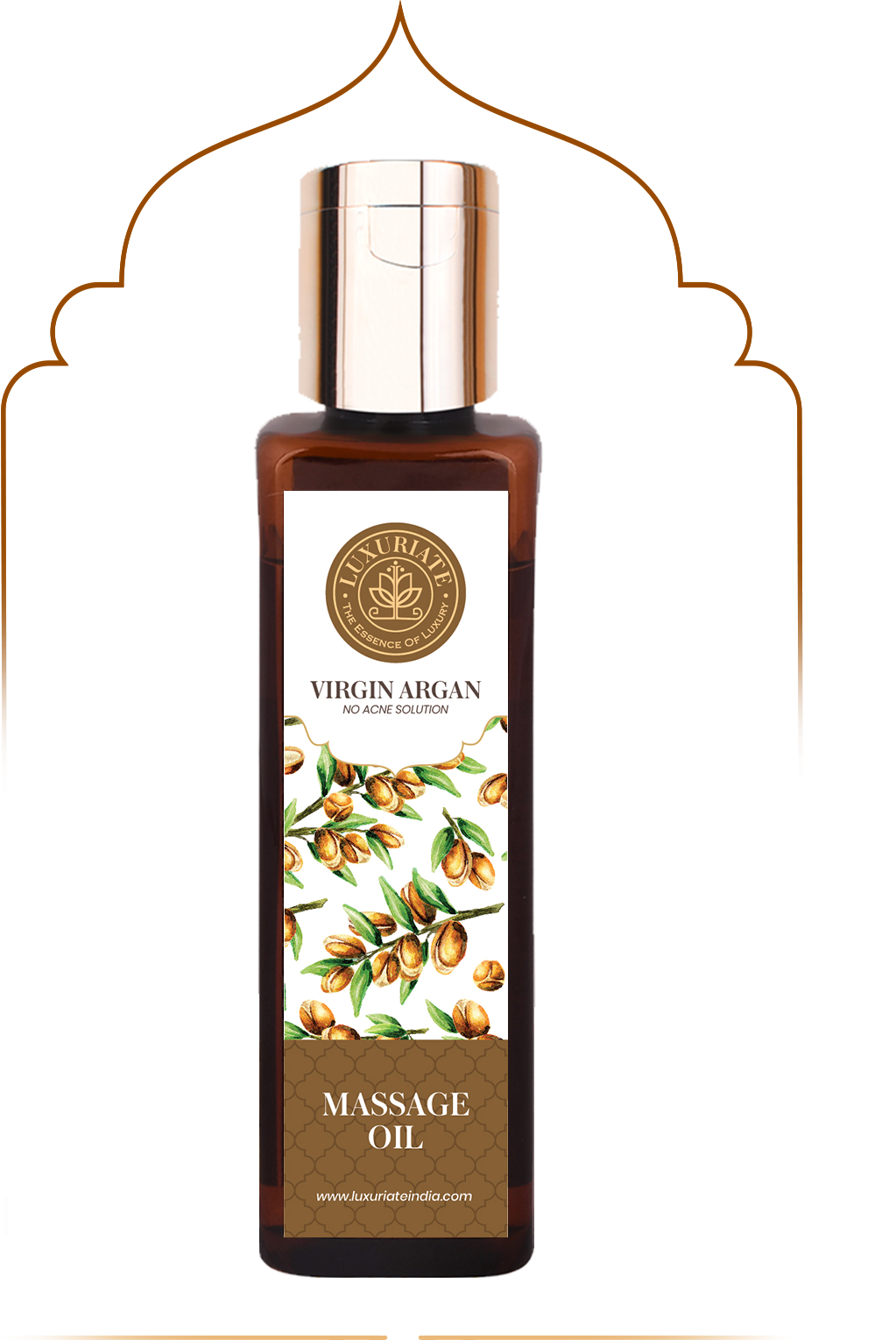 Virgin Argan Massage Oil - LUXURIATE