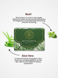 Aloe Vera and Basil Soap - LUXURIATEAloe Vera and Basil SoapSoapLUXURIATELUXURIATE