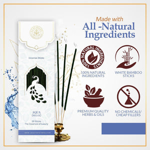 Aqua Breeze Incense Stick - LUXURIATEAqua Breeze Incense StickIncense StickLUXURIATELUXURIATE