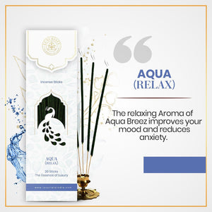 Aqua Breeze Incense Stick - LUXURIATEAqua Breeze Incense StickIncense StickLUXURIATELUXURIATE