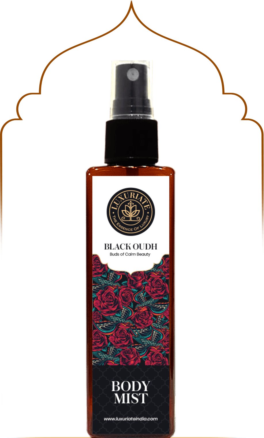 Black Oudh Body Mist - LUXURIATEBlack Oudh Body MistBody MistLUXURIATELUXURIATE