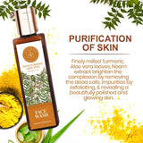 Neem Turmeric Aloe Vera Face Wash - LUXURIATENeem Turmeric Aloe Vera Face WashFace WashLUXURIATELUXURIATE