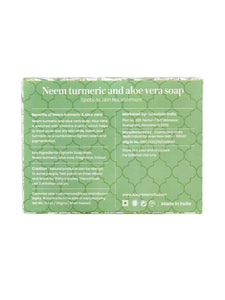 Neem Turmeric Aloe Vera Soap - LUXURIATENeem Turmeric Aloe Vera SoapSoapLUXURIATELUXURIATE