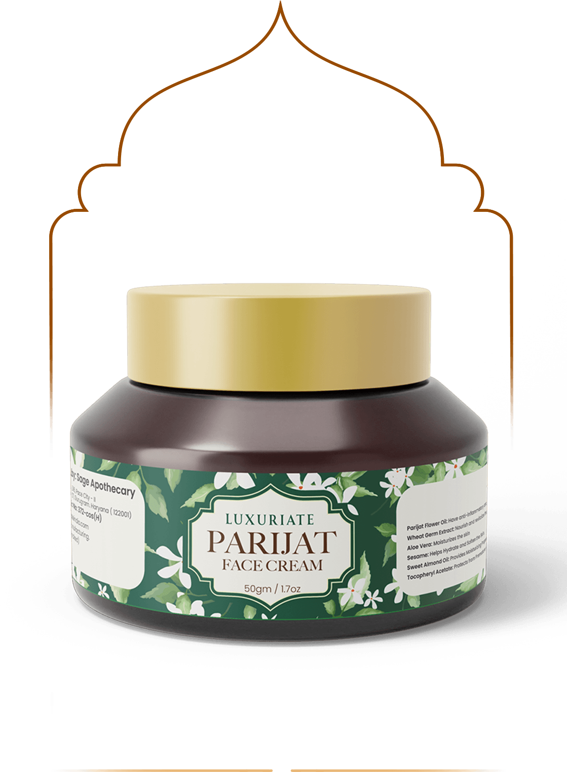 Parijat Face Nourishing Cream - LUXURIATE