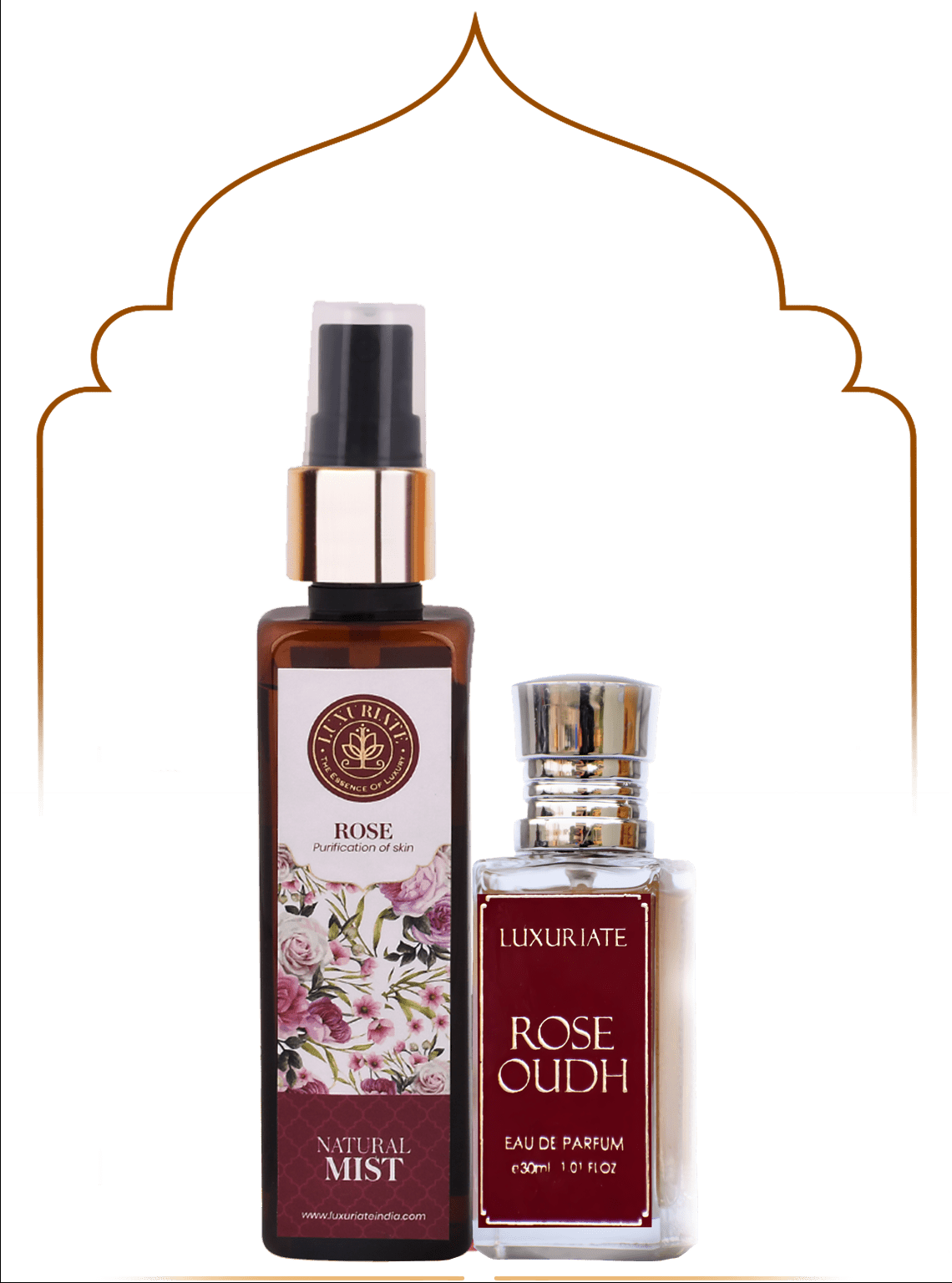 Rose Fragrance Combo (Pack of 2) Face Mist, Perfume - LUXURIATERose Fragrance Combo (Pack of 2) Face Mist, PerfumeComboLUXURIATELUXURIATE