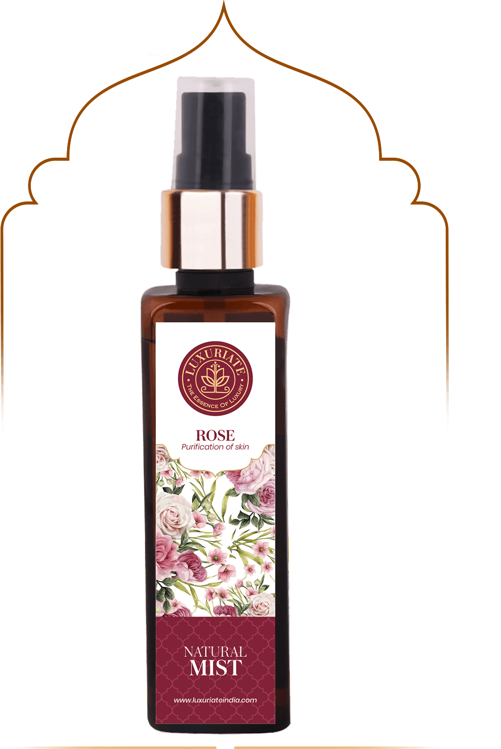 Rose Natural Face Mist - LUXURIATE