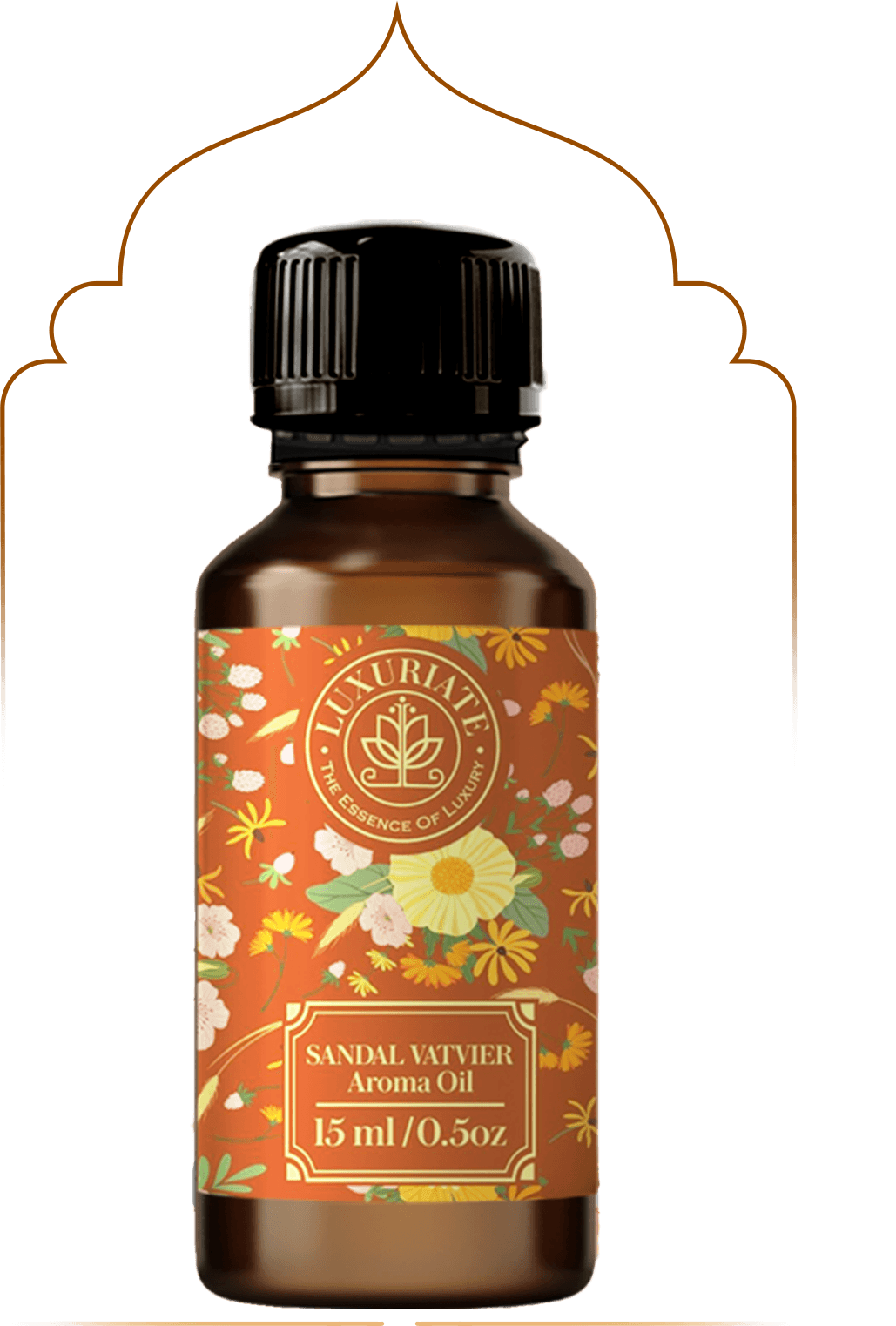 Sandalwood Vativer Aroma Oil - LUXURIATE