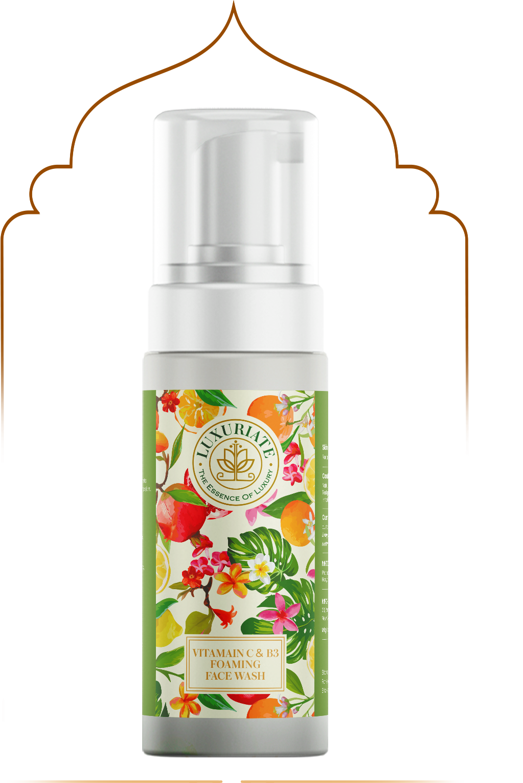 Vitamin C Foaming Face Wash - LUXURIATE