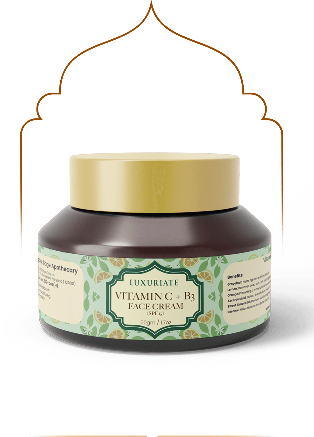 Vitamin C Brightening Cream - LUXURIATE