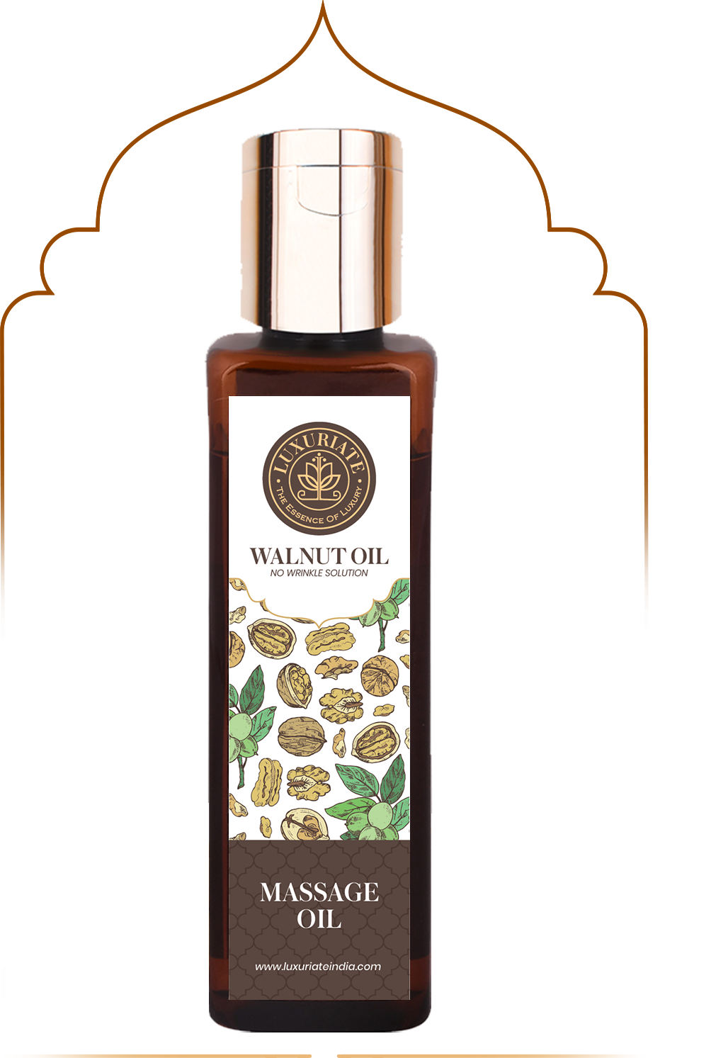 Walnut / Akhrot Massage Oil - LUXURIATE