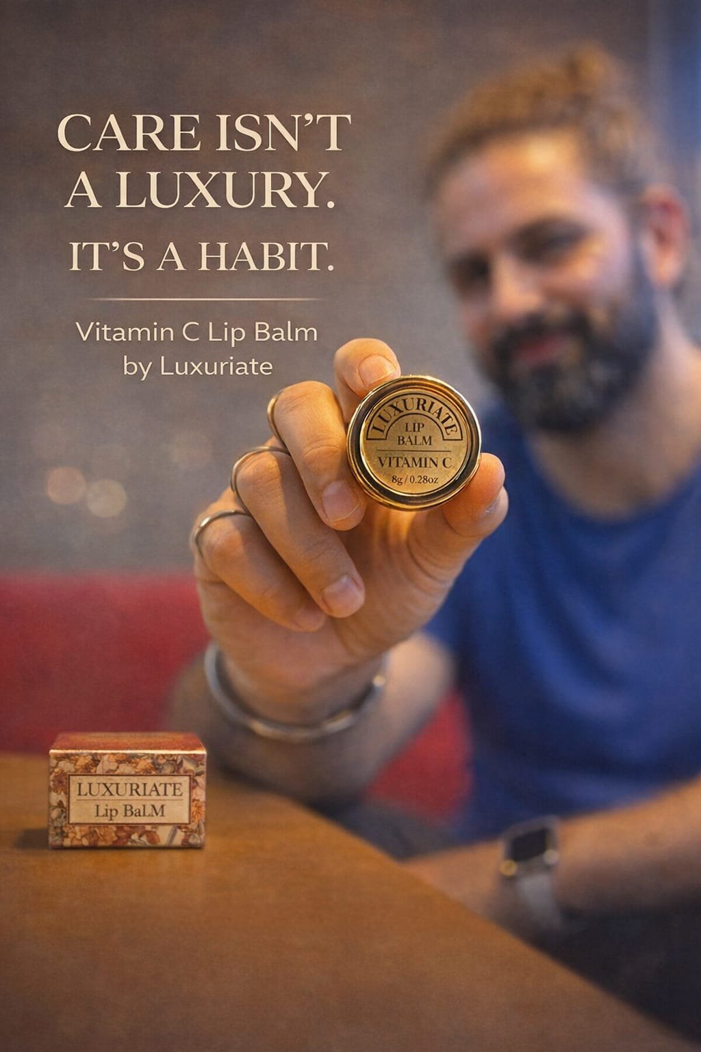 Orange Vitamin C Lip Balm