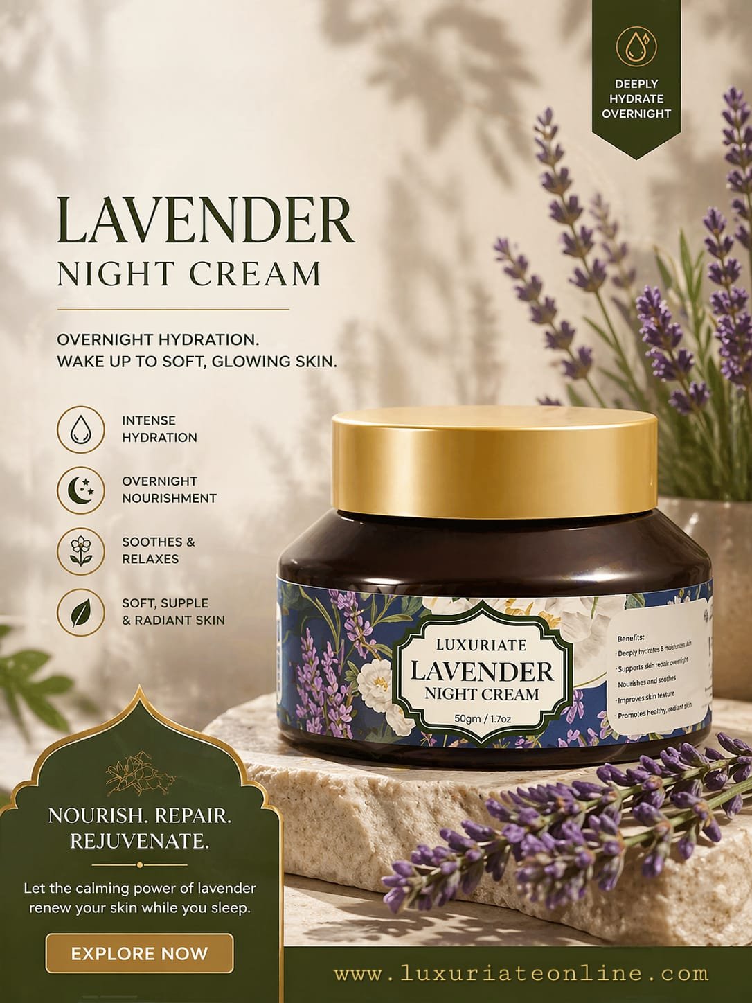 Lavender Night Cream