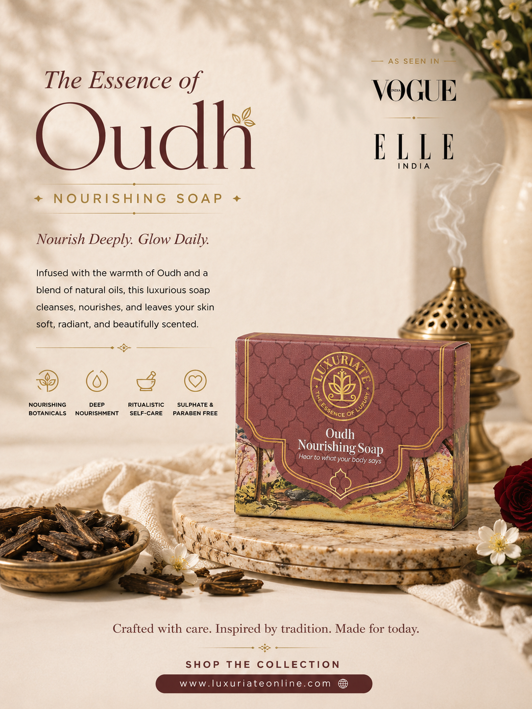 Oudh Nourishing Soap