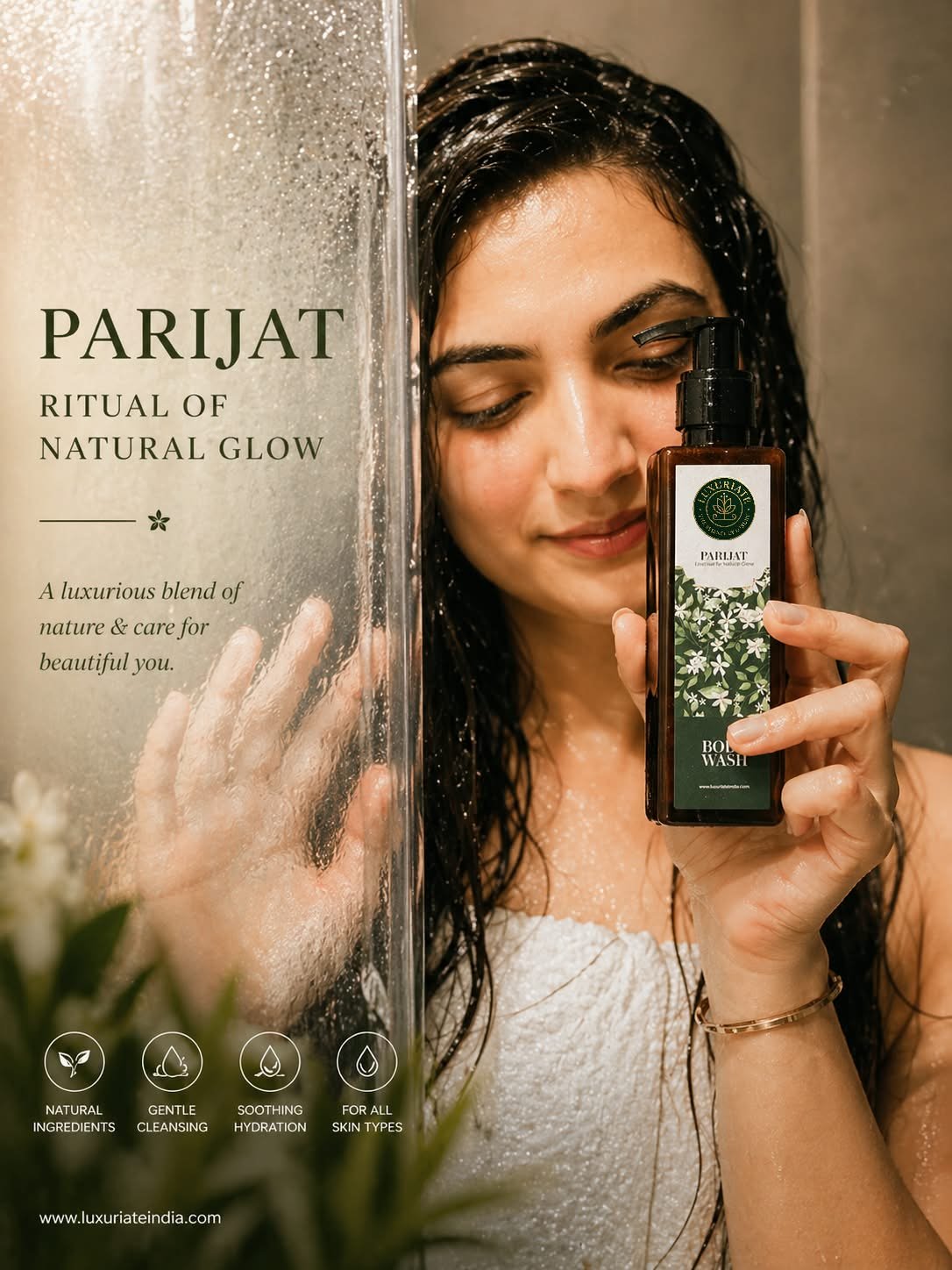 PARIJAT BODY WASH