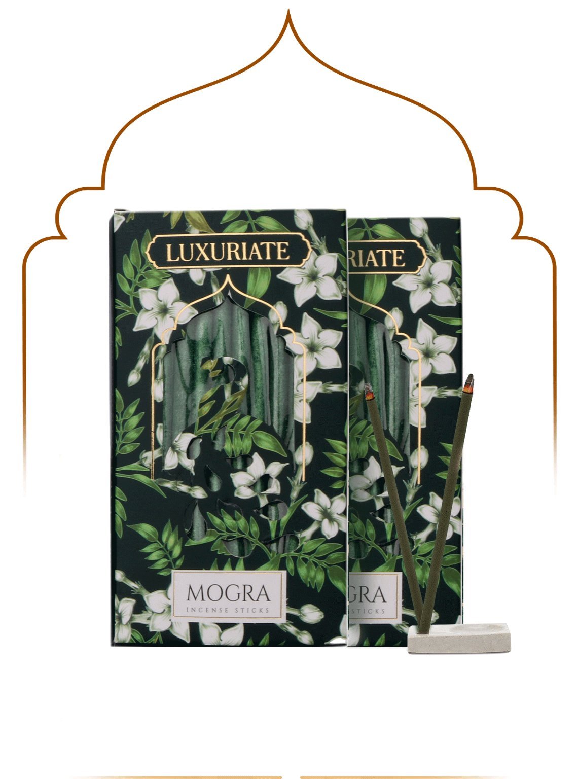 Mogra Bambooless Incense  Pack of 2