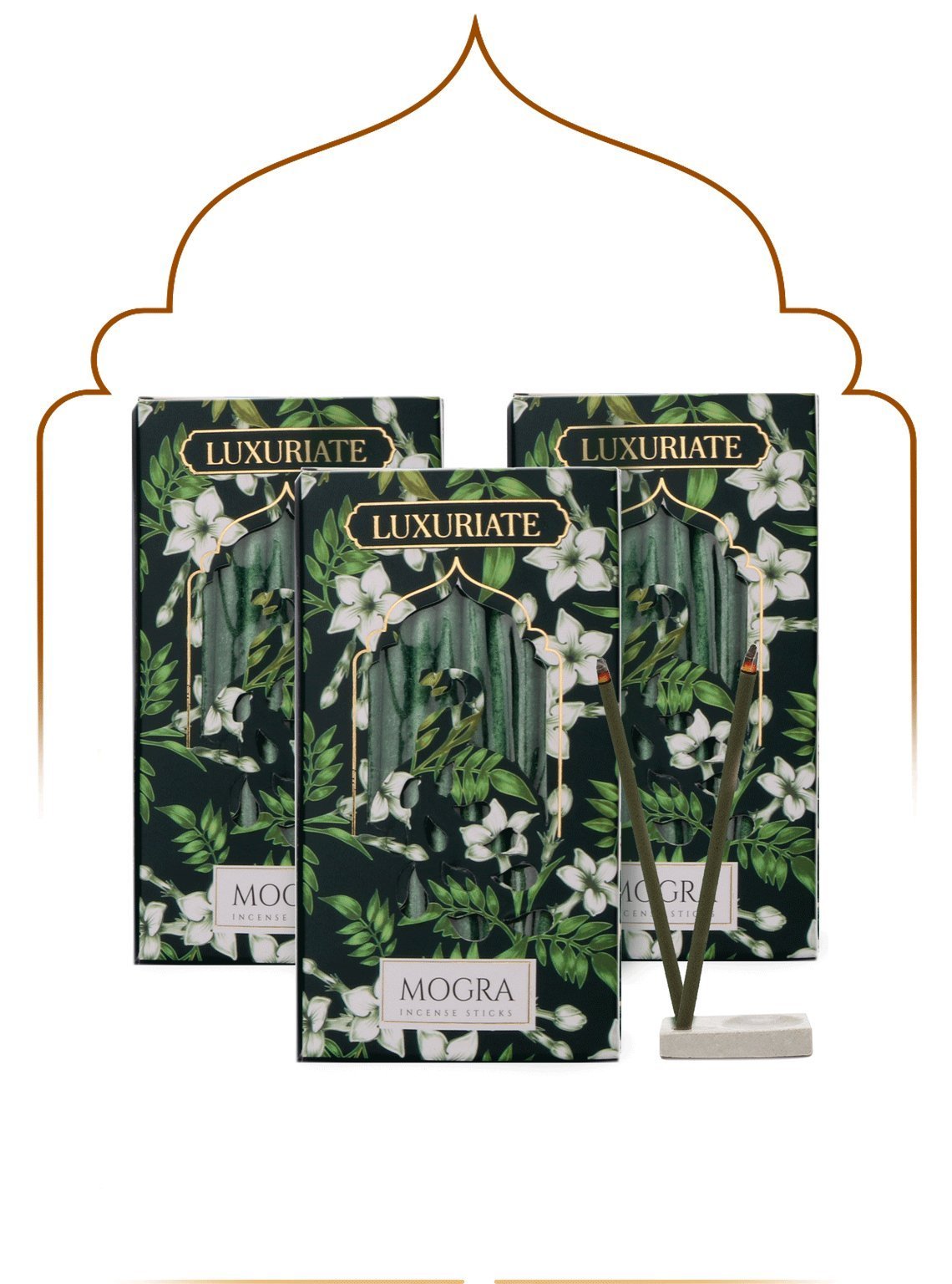 Mogra Bambooless Incense  Pack of 3