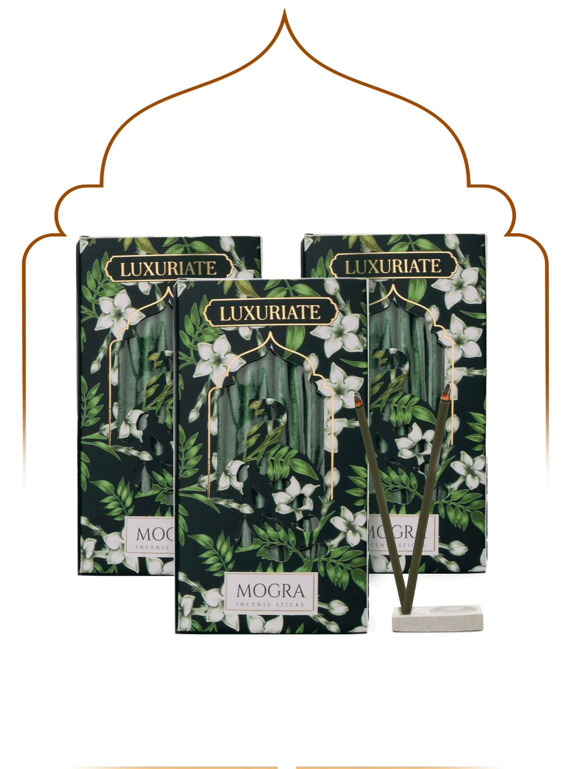 Mogra Bambooless Incense  Pack of 3