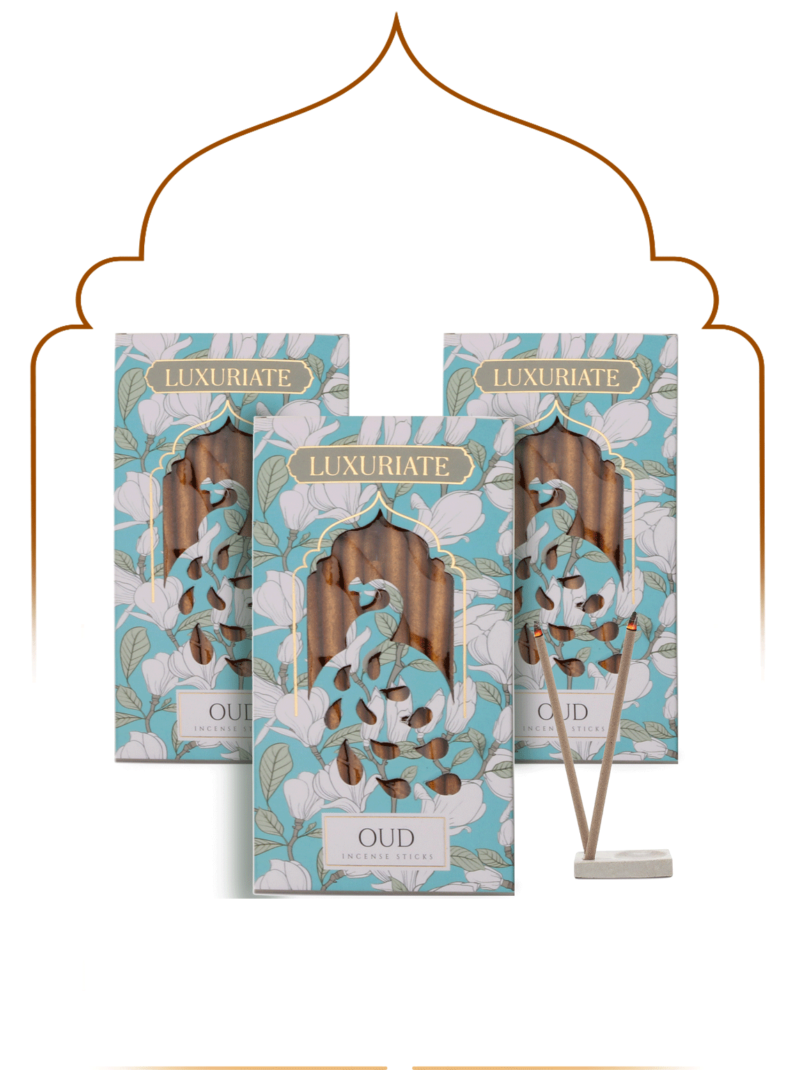 Oudh Bambooless Incense Pack of 3