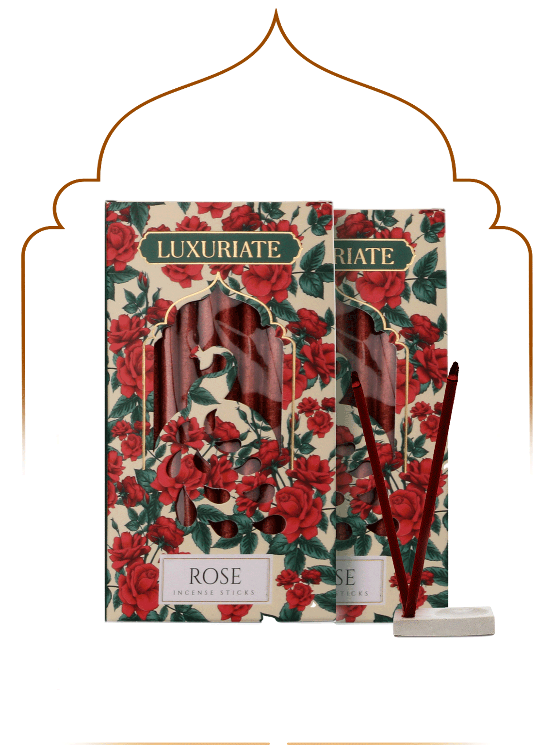 Rose Bambooless Incense Pack of 2