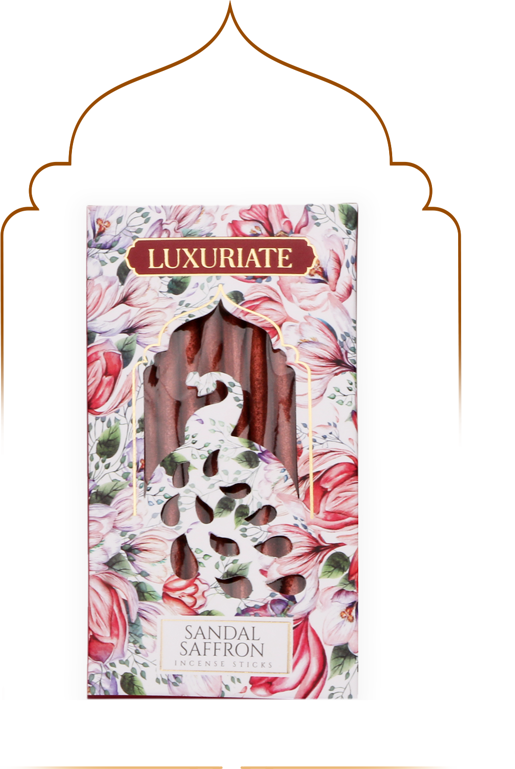 Sandal Saffron Bambooless Incense Stick