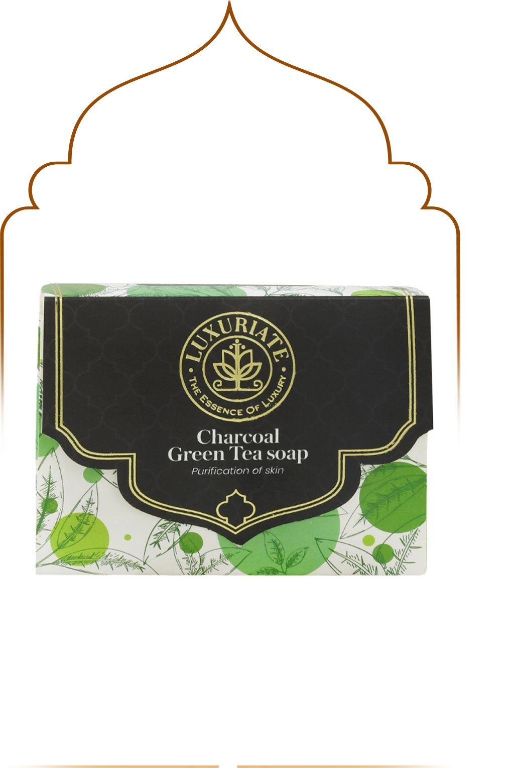 Charcoal and Green Tea Soap