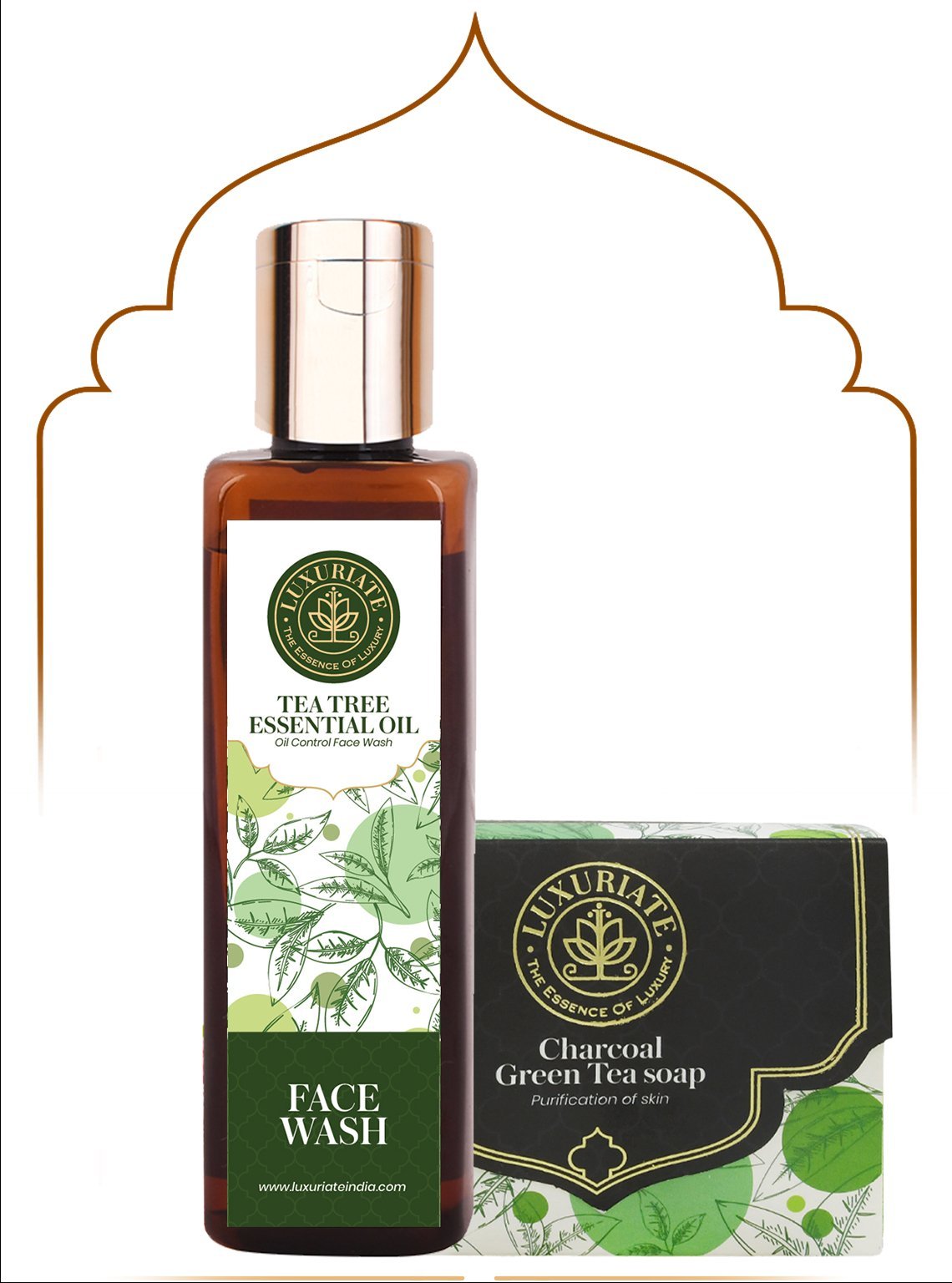 Herbs Skin &amp;amp; Bath Combo (Pack of 2) Soap, Face Wash