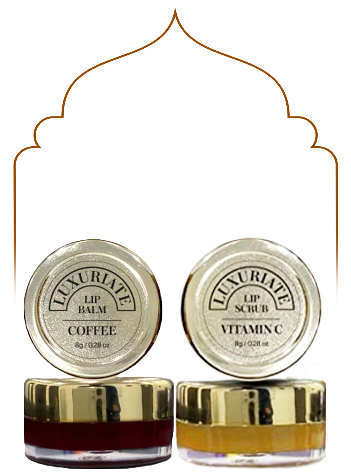 Coffee &amp;amp; Vitamin C Lip Care (Pack of 2) Lip Balm, Lip Scrub