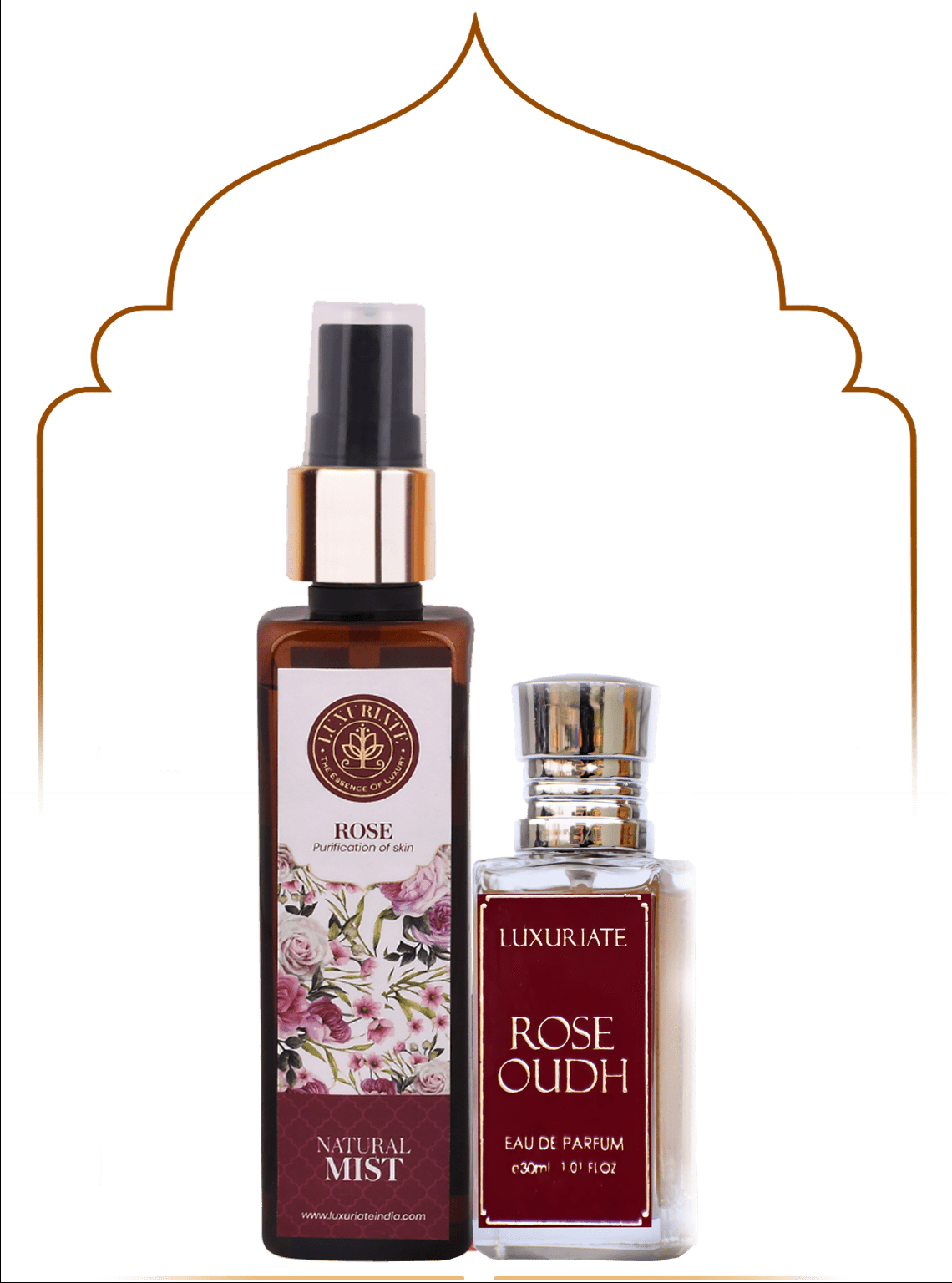 Rose Fragrance Combo (Pack of 2) Face Mist, Perfume