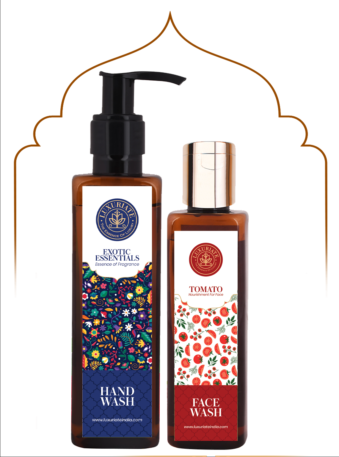 Tomato Skin &amp;amp; Bath Combo (Pack of 2) Face Wash, Hand Wash