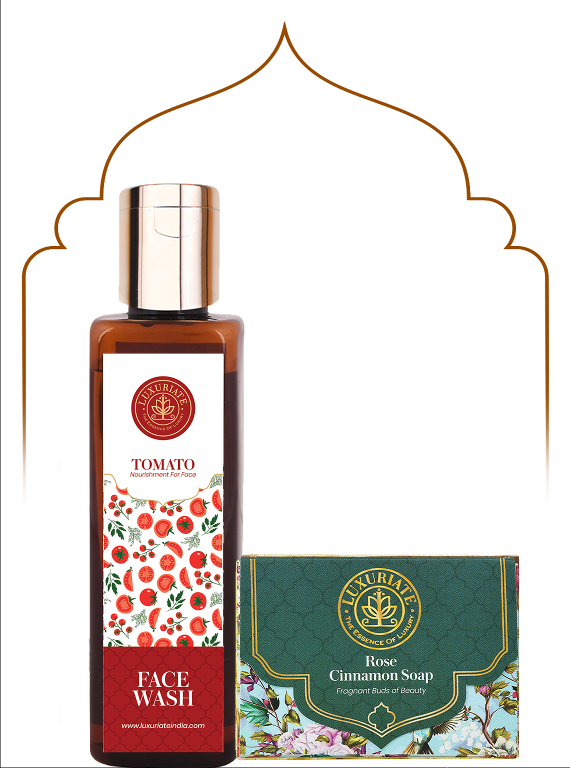 Tomato Skin &amp;amp; Bath Combo (Pack of 2) Soap, Face Wash