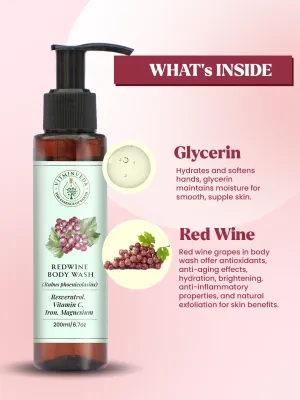Red Wine Body Wash 200ml