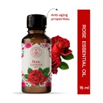 Real Rose Pure Essential Oil for Hair Growth - 15ml — View 1