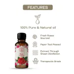 Real Rose Pure Essential Oil for Hair Growth - 15ml — View 2