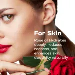 Real Rose Pure Essential Oil for Hair Growth - 15ml — View 7